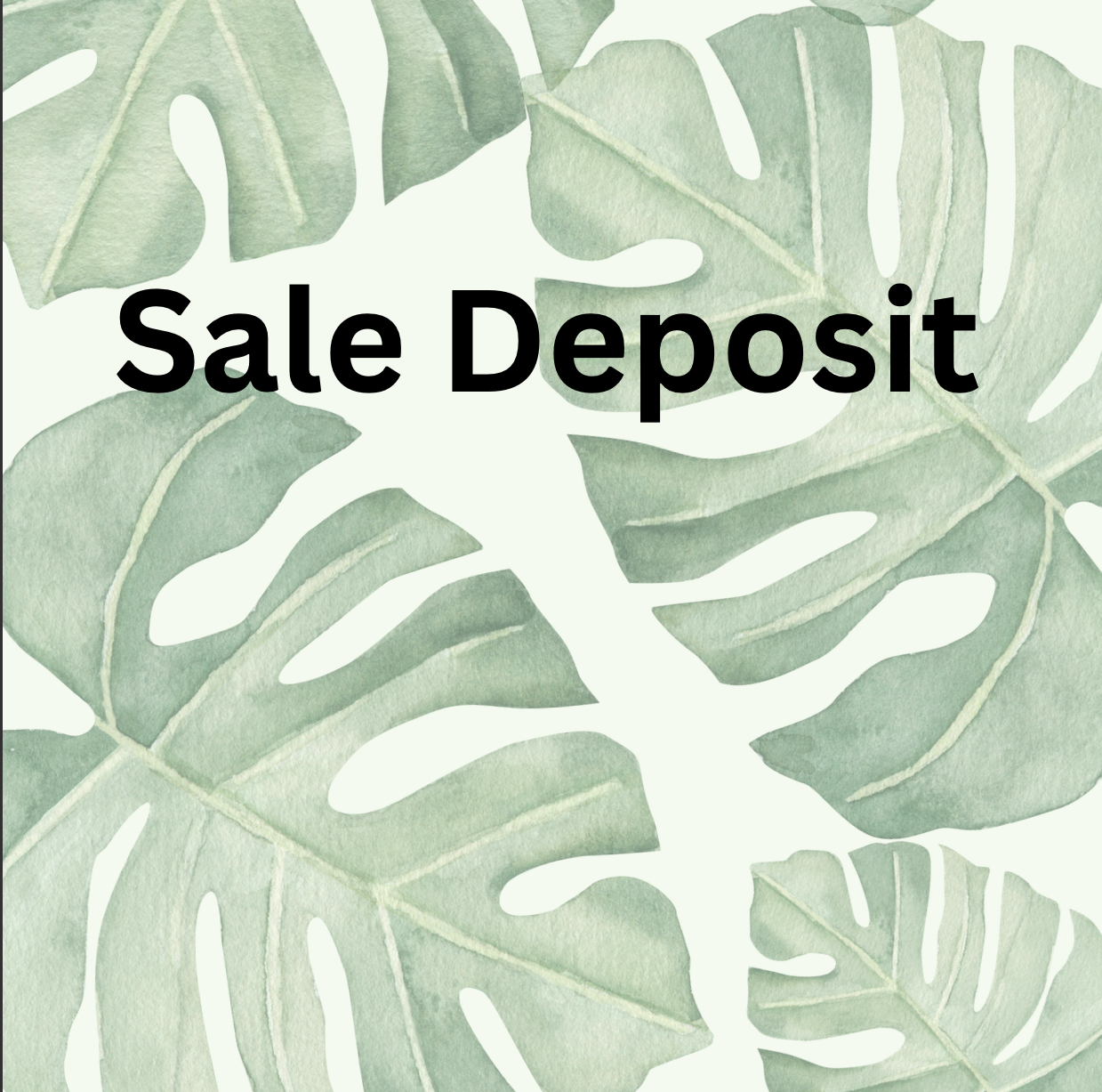 TikTok Live Sale Deposit